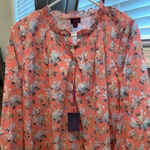J.Crew Liberty print floral blouse